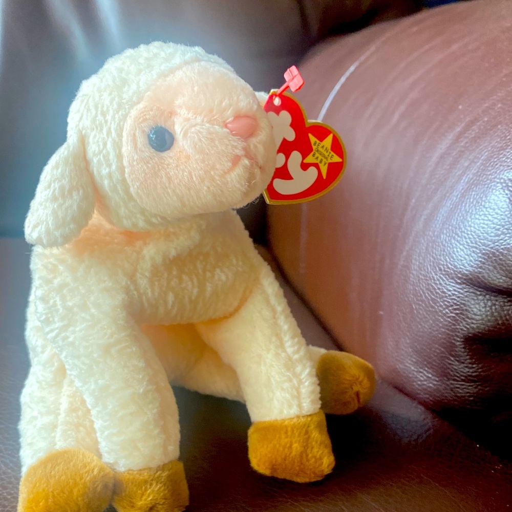 Vintage rare Ewey Ty beanie baby 🌸